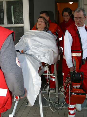 Rettungsablauf.