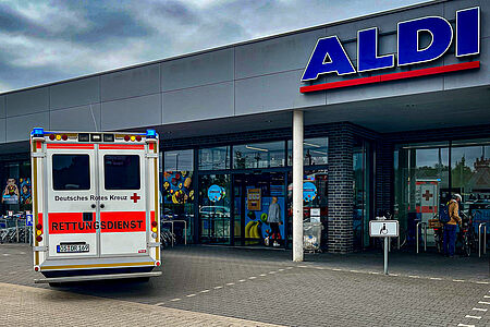 Reanimation im Supermarkt